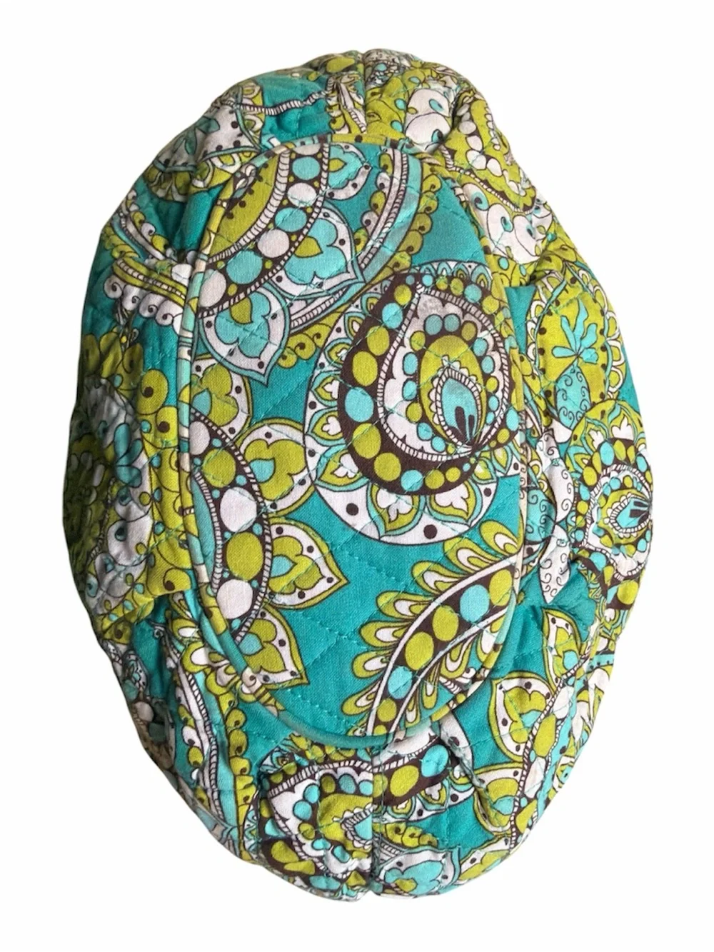 Vera Bradley Peacock Paisley Morgan Bag & Matching Pouch Set